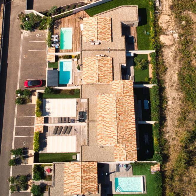Villa Home Holiday A Cala Rossa Lecci Exteriér fotografie